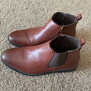 Deer Stags Defend Soft Stags Mens Dress Loafer Shoes Size 13D Dark Maple